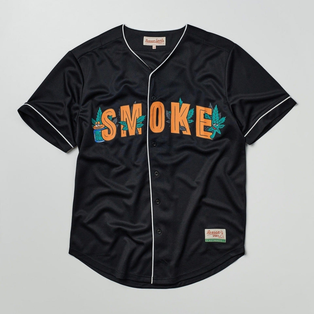 Reason Smoke Baseball Jersey - Picture 8 of 10